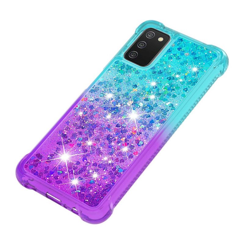 Case Samsung Galaxy A03s Glitter Colors