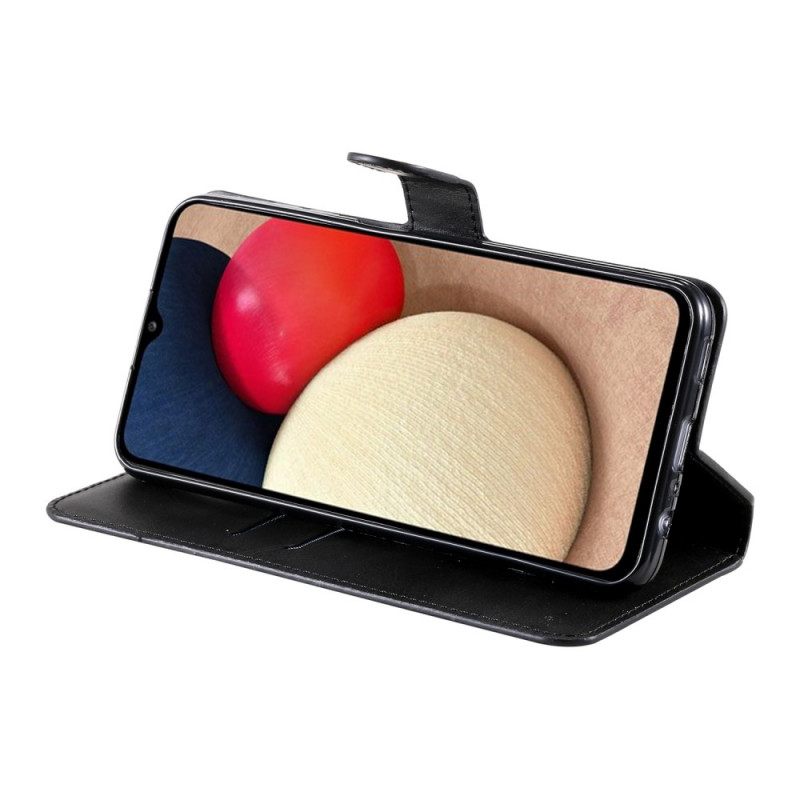 Kotelot Samsung Galaxy A03s Faux Leather Retro