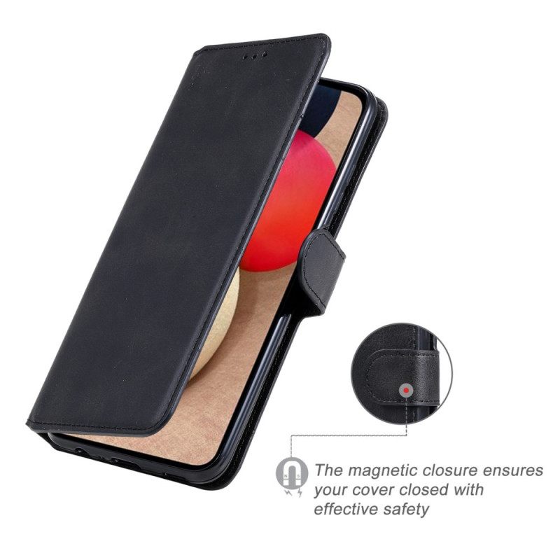 Kotelot Samsung Galaxy A03s Faux Leather Retro