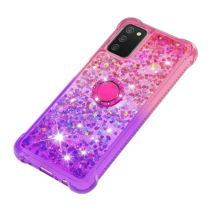 Kuori Samsung Galaxy A03s Glitter Ring Tuki