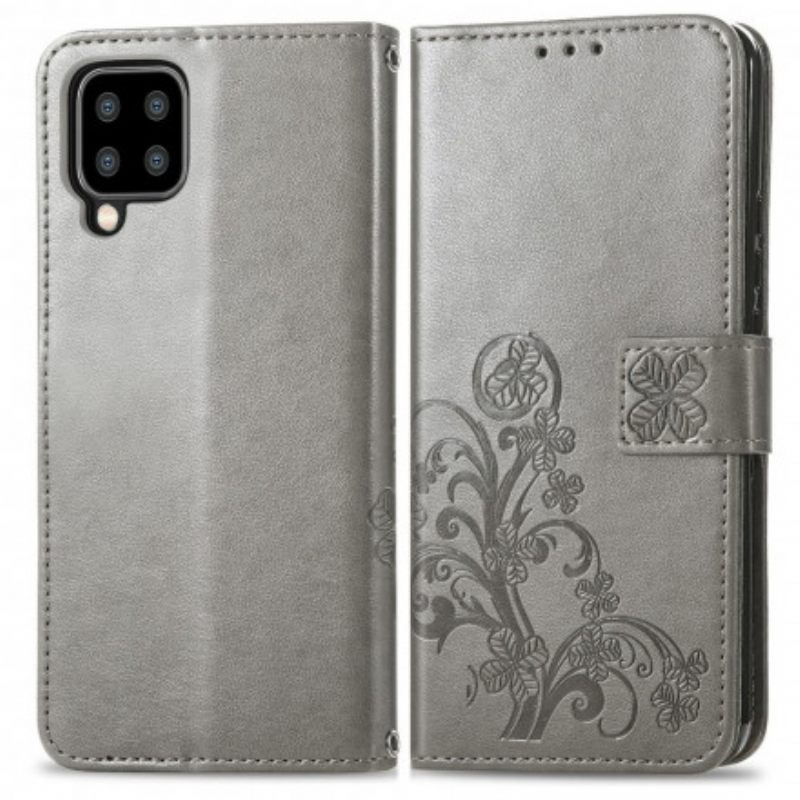 Flip Case Samsung Galaxy A22 4G Four Leaf Clover