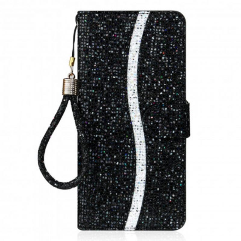Kotelot Samsung Galaxy A22 4G Glitter S Design