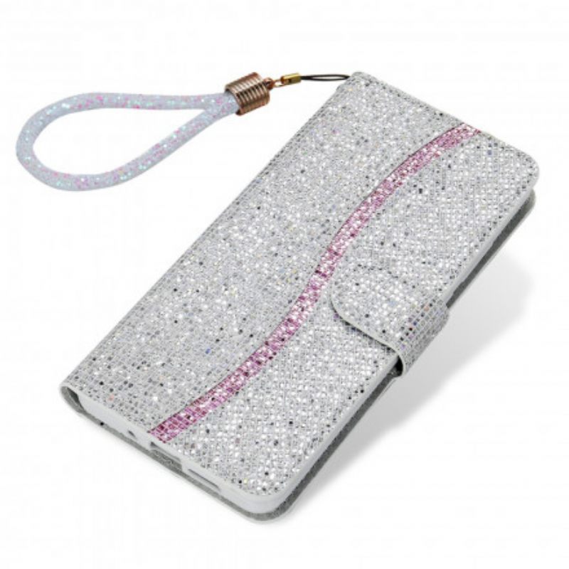 Kotelot Samsung Galaxy A22 4G Glitter S Design