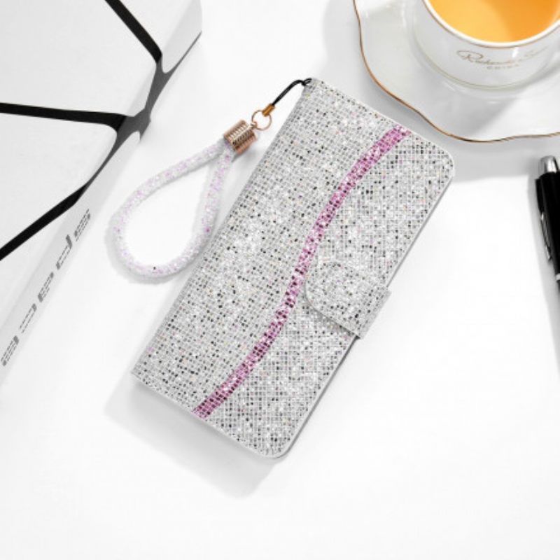 Kotelot Samsung Galaxy A22 4G Glitter S Design