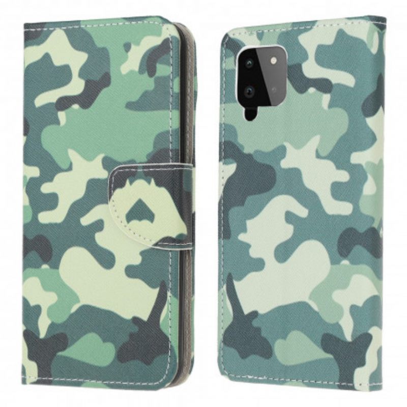 Kotelot Samsung Galaxy A22 4G Military Camouflage
