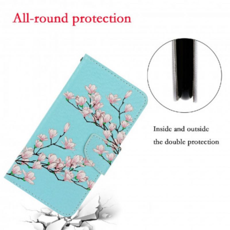 Kotelot Samsung Galaxy A22 4G Suojaketju Kuori Thong Tree