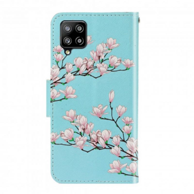 Kotelot Samsung Galaxy A22 4G Suojaketju Kuori Thong Tree