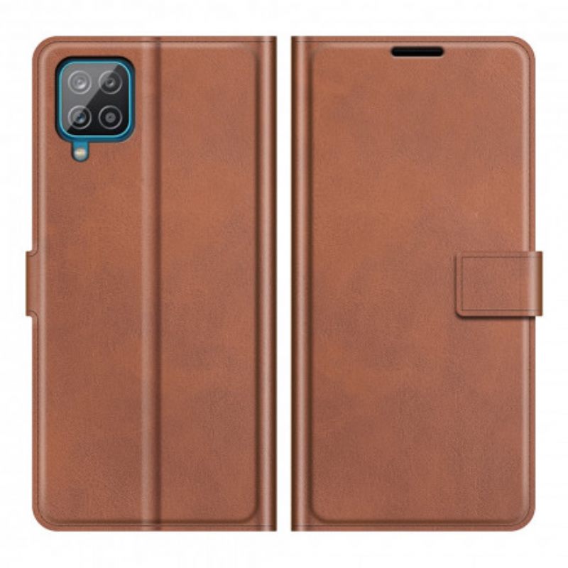 Nahkakotelo Samsung Galaxy A22 4G Faux Leather Slim