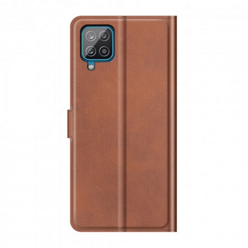 Nahkakotelo Samsung Galaxy A22 4G Faux Leather Slim