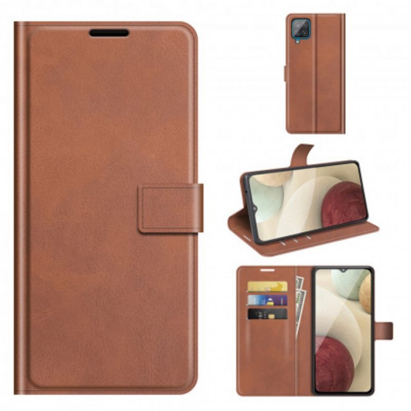 Nahkakotelo Samsung Galaxy A22 4G Faux Leather Slim