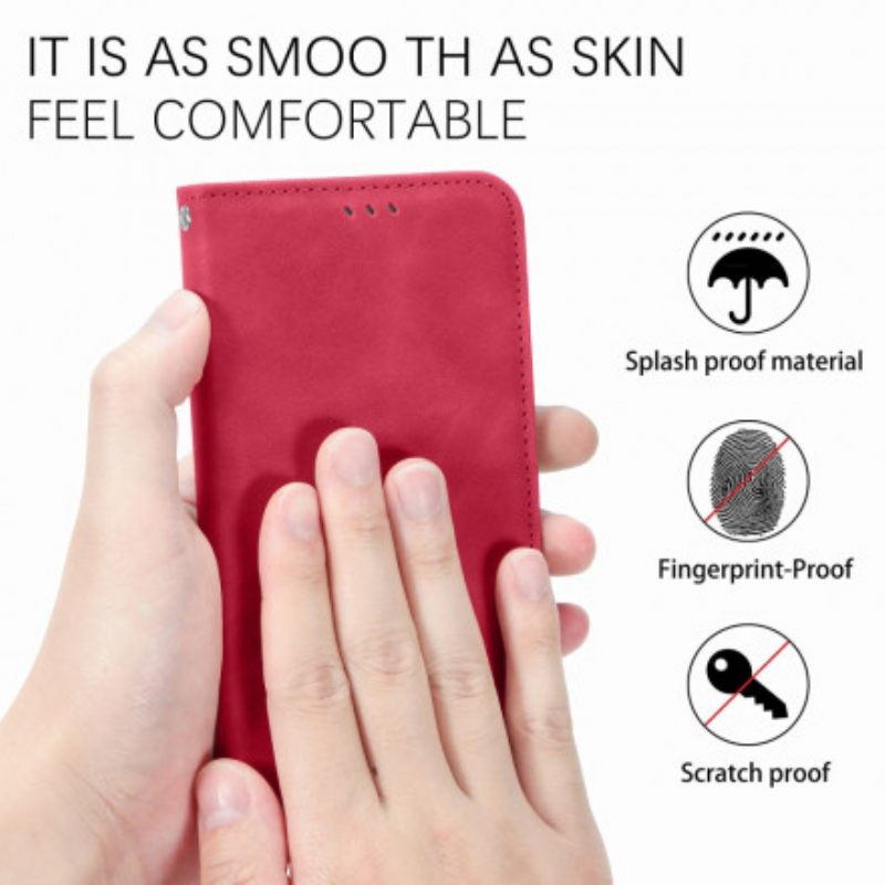 Puhelinkuoret Samsung Galaxy A22 4G Kotelot Flip Faux Leather Vintage