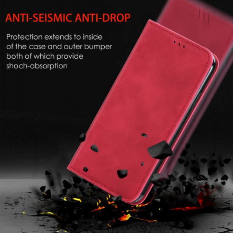 Puhelinkuoret Samsung Galaxy A22 4G Kotelot Flip Faux Leather Vintage