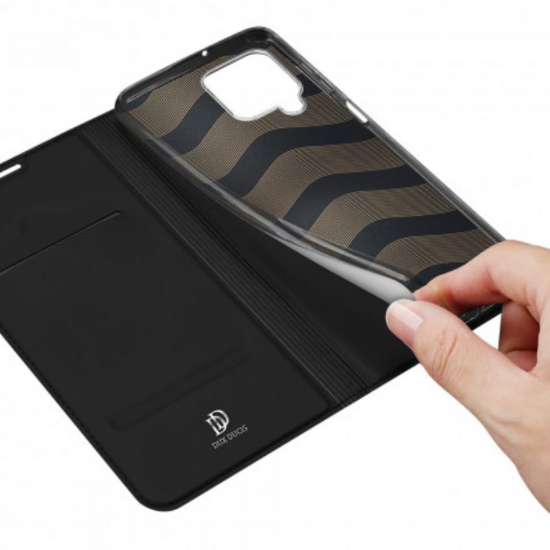 Puhelinkuoret Samsung Galaxy A22 4G Kotelot Flip Skin Pro Dux Ducis