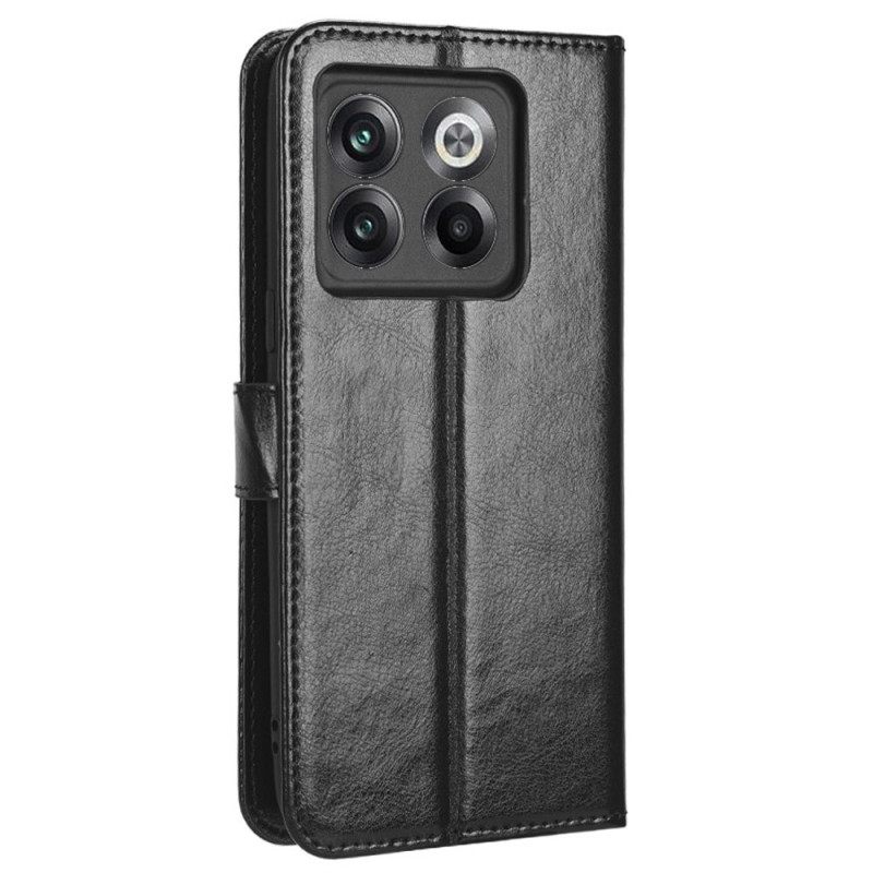 Kotelot OnePlus 10T 5G Suojaketju Kuori Faux Leather Näyttävä Hihnalla