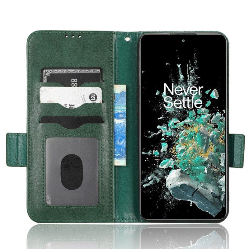 Nahkakotelo OnePlus 10T 5G Suojaketju Kuori Strappy Style