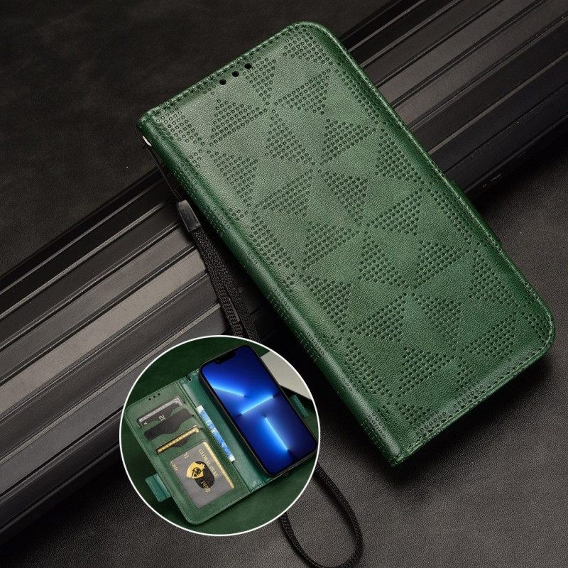 Nahkakotelo OnePlus 10T 5G Suojaketju Kuori Strappy Style