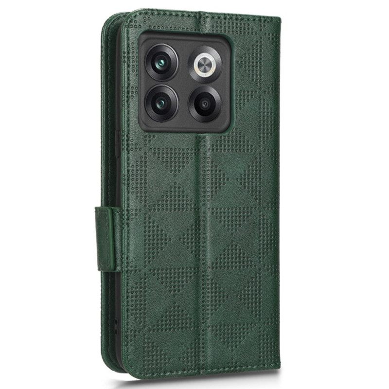 Nahkakotelo OnePlus 10T 5G Suojaketju Kuori Strappy Style