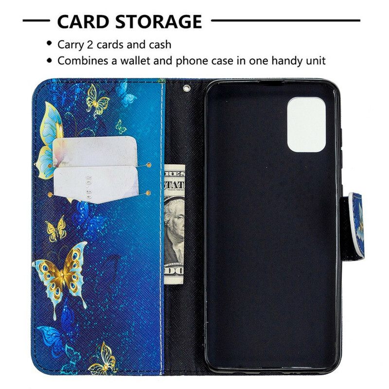 Kotelot Samsung Galaxy A31 Butterflies Kings