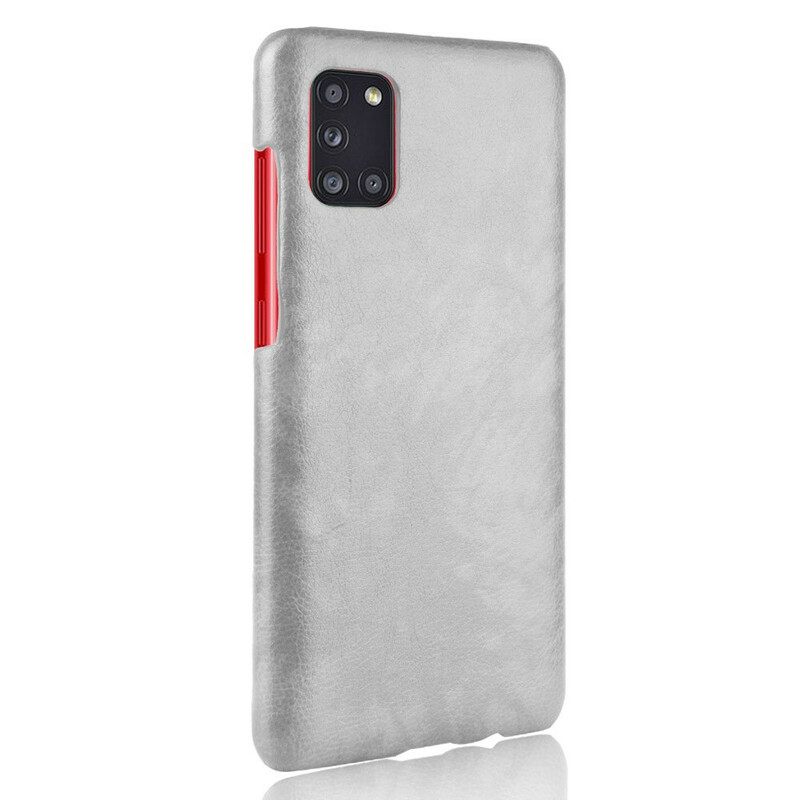Kuori Samsung Galaxy A31 Litchin Nahkaefekti