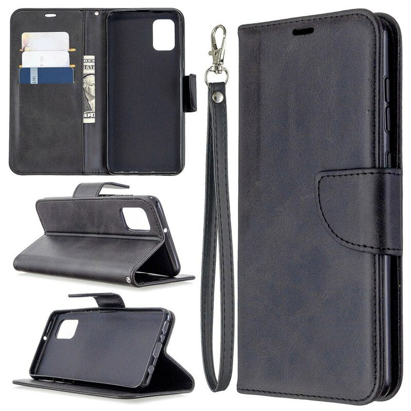 Nahkakotelo Samsung Galaxy A31 Kotelot Flip Smooth Flap Oblique