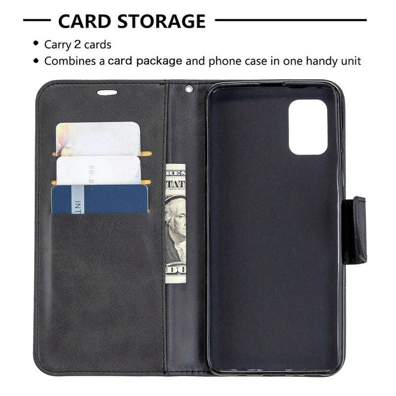 Nahkakotelo Samsung Galaxy A31 Kotelot Flip Smooth Flap Oblique