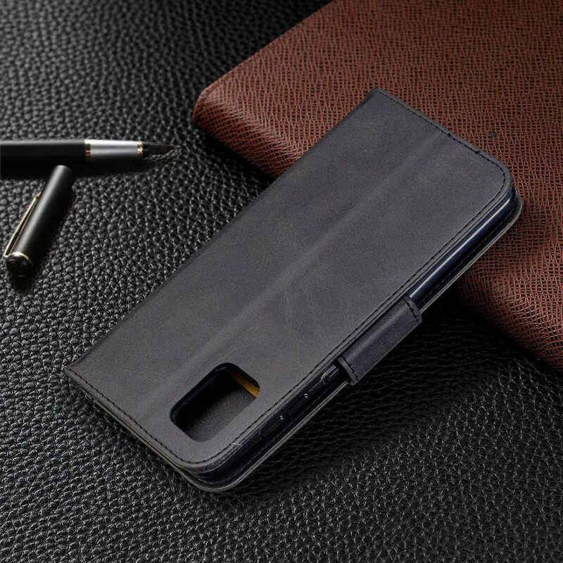 Nahkakotelo Samsung Galaxy A31 Kotelot Flip Smooth Flap Oblique