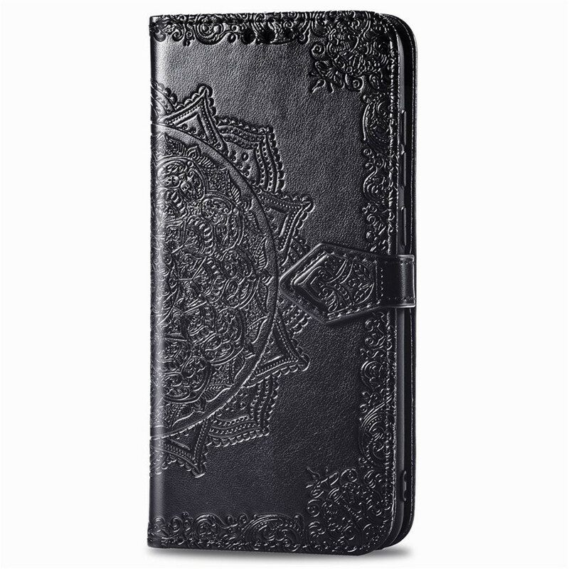 Nahkakotelo Samsung Galaxy A31 Mandala Keskiaika