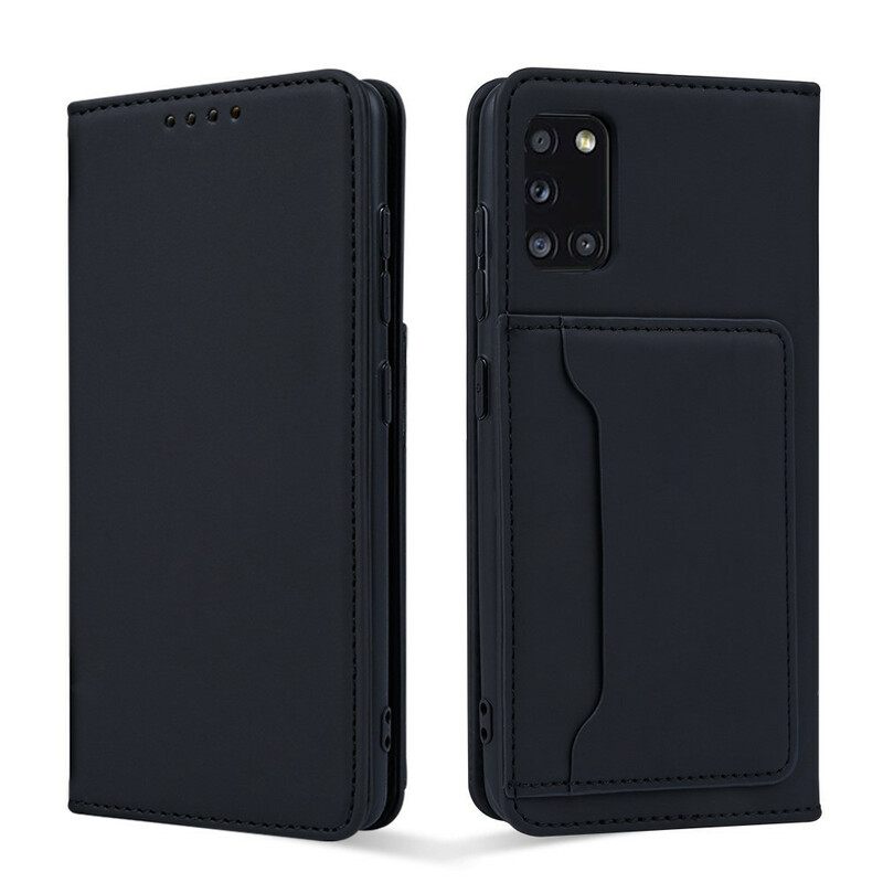 Puhelinkuoret Samsung Galaxy A31 Kotelot Flip Korttitelineen Teline