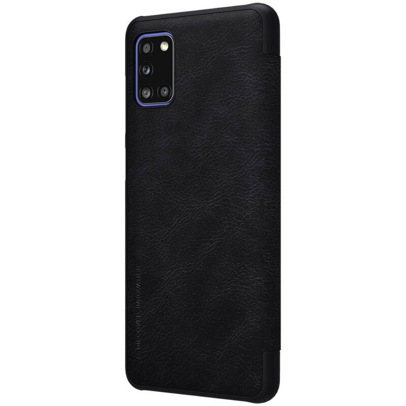 Puhelinkuoret Samsung Galaxy A31 Kotelot Flip Nillkin Qin Sarja