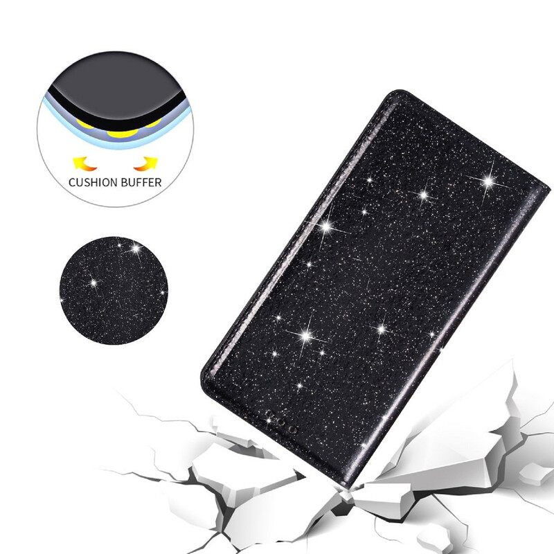 Puhelinkuoret Samsung Galaxy A31 Kotelot Flip Style Paljetteja
