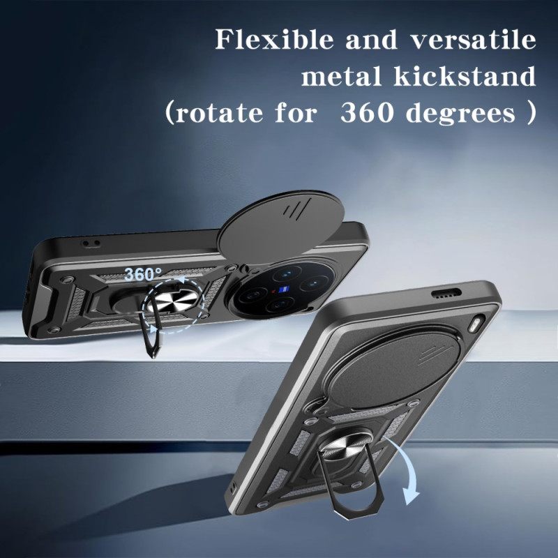 Case Vivo X200 Puhelinkuoret Liukuva Kameransuoja Ja Jalusta