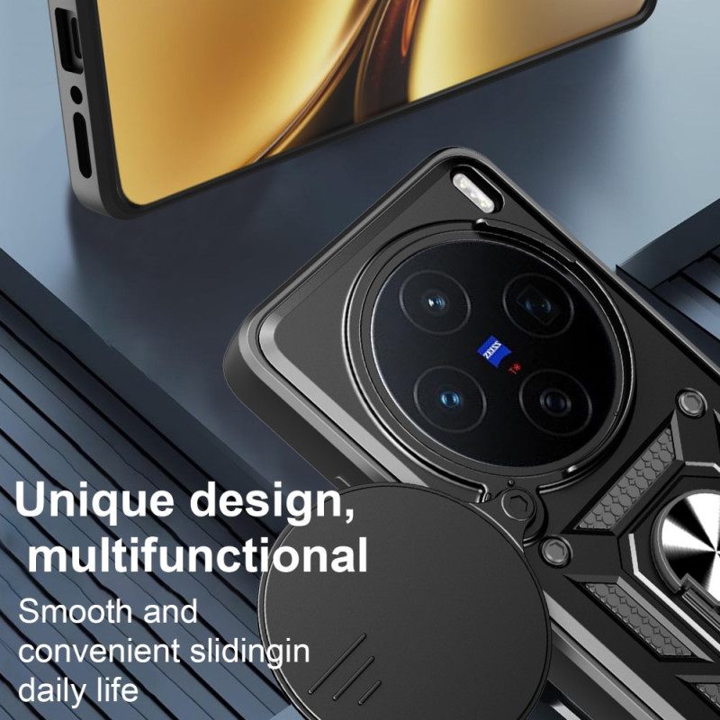 Case Vivo X200 Puhelinkuoret Liukuva Kameransuoja Ja Jalusta