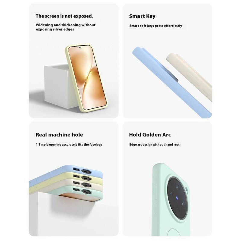 Kuori Vivo X200 Magsafe-nestemäinen Silikoni