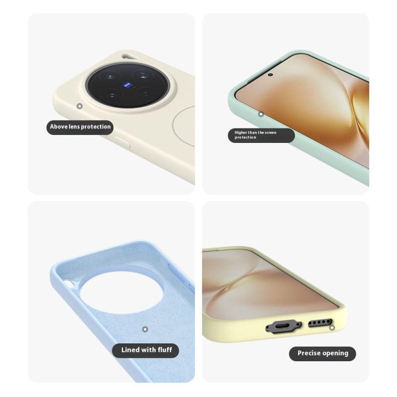 Kuori Vivo X200 Magsafe-nestemäinen Silikoni