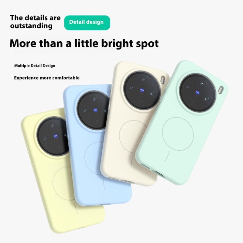 Kuori Vivo X200 Magsafe-nestemäinen Silikoni