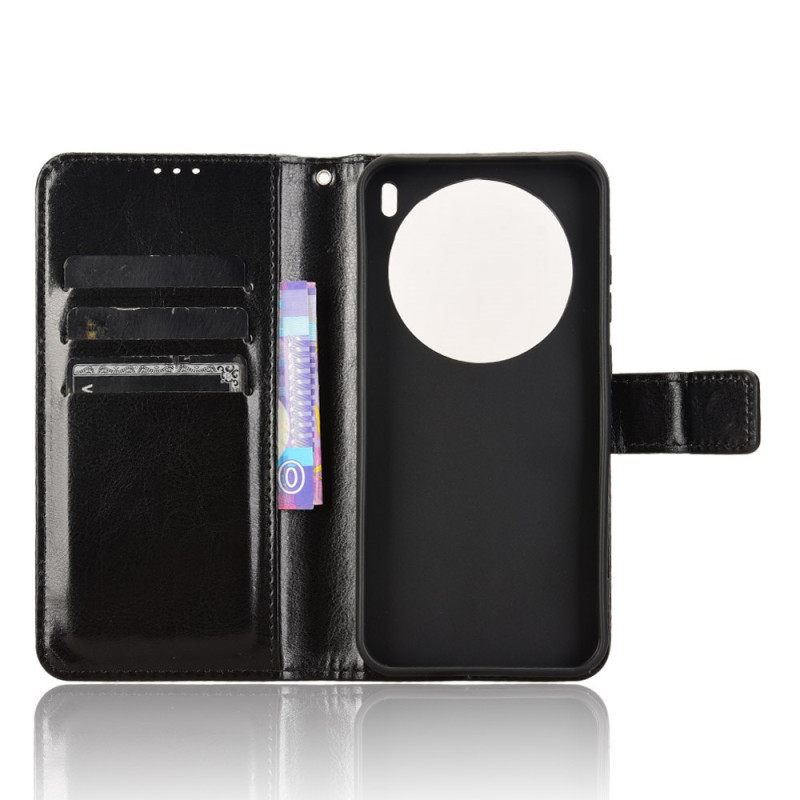 Nahkakotelo Vivo X200 Räikeä Keinonahka