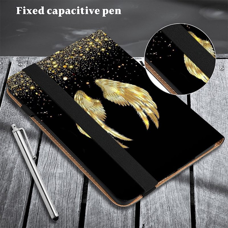 Kotelot iPad Pro 13 (2024) Golden Wings