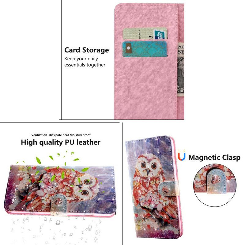 Flip Case Huawei P Smart 2021 Light Spot Germain Pöllö