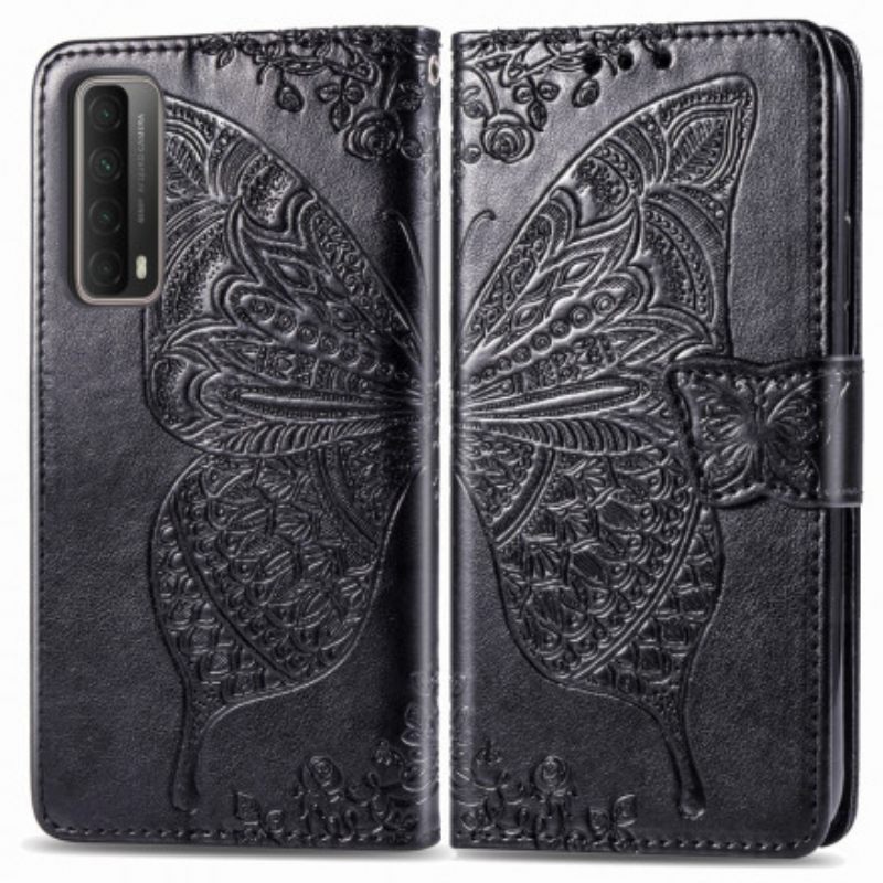 Kotelot Huawei P Smart 2021 Half Butterflies