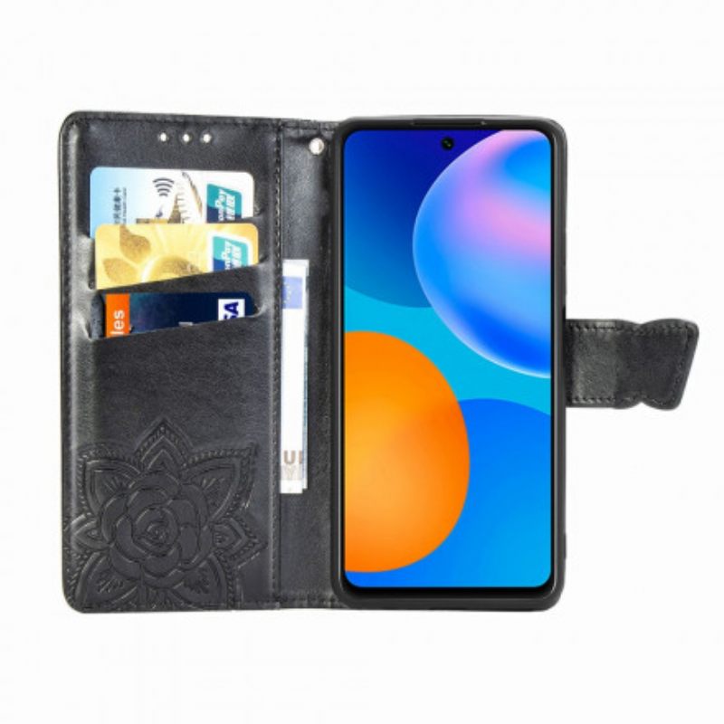 Kotelot Huawei P Smart 2021 Half Butterflies
