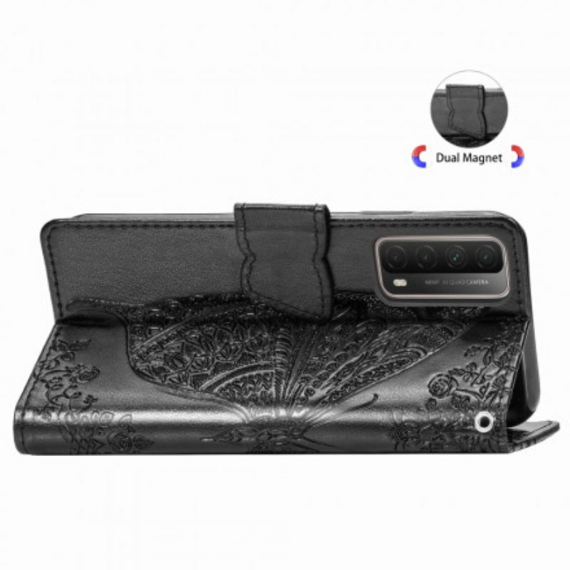 Kotelot Huawei P Smart 2021 Half Butterflies