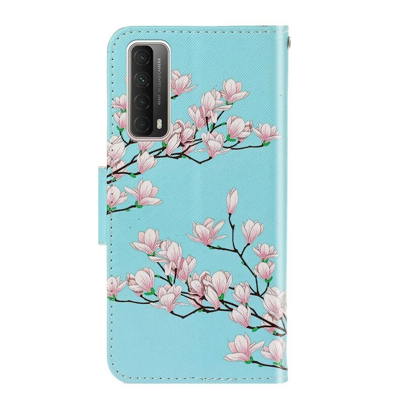 Kotelot Huawei P Smart 2021 Suojaketju Kuori Thong Tree