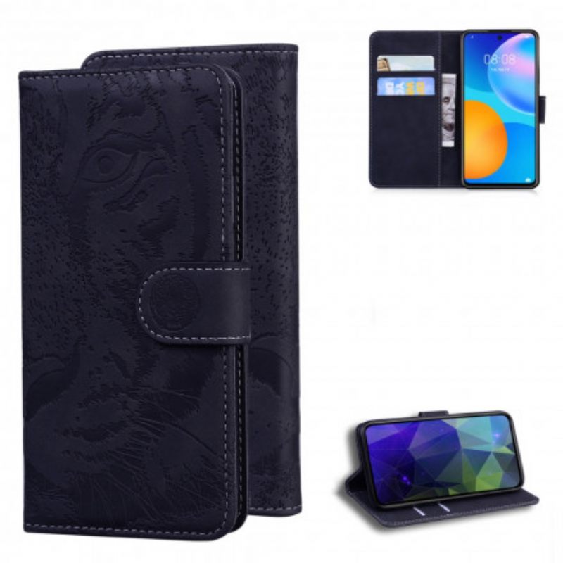 Kotelot Huawei P Smart 2021 Tiger Face Print