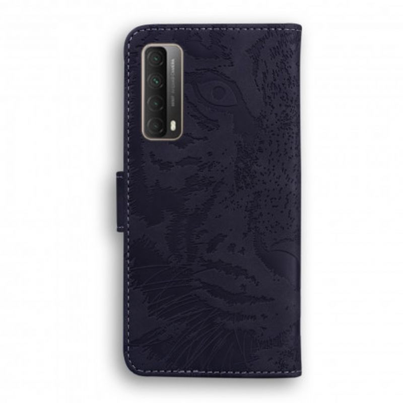 Kotelot Huawei P Smart 2021 Tiger Face Print