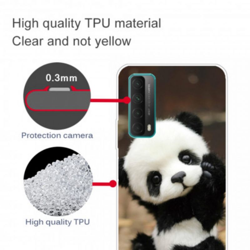 Kuori Huawei P Smart 2021 Flexible Panda