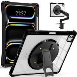 Case iPad Pro 13 (2025) Puhelinkuoret Läpinäkyvä Jalustalla