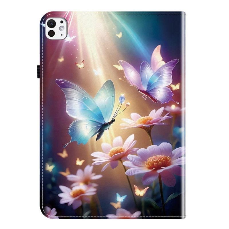 Kotelot iPad Pro 13 (2025) Hohtavat Perhoset