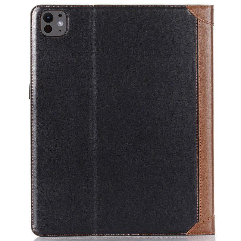 Kotelot iPad Pro 13 (2025) Kaksivärinen Tekonahka Suojakuori