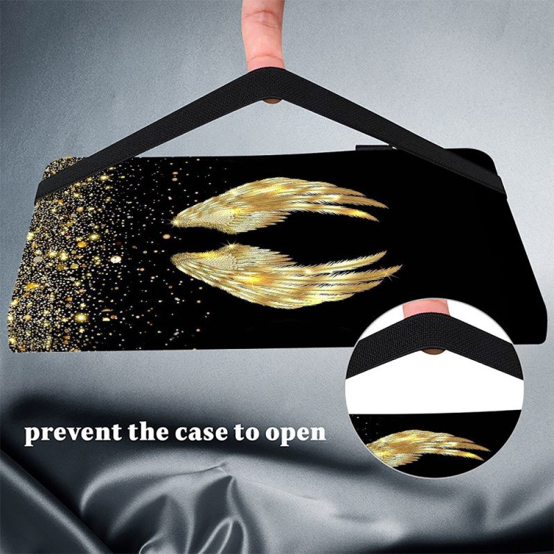 Kotelot iPad Pro 13 (2025) Kultaiset Siivet