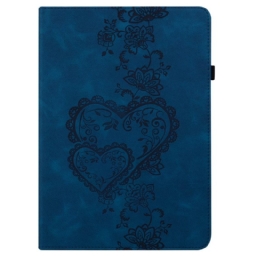 Kotelot iPad Pro 13 (2025) Sydänmokkanahkakuvio Suojakuori